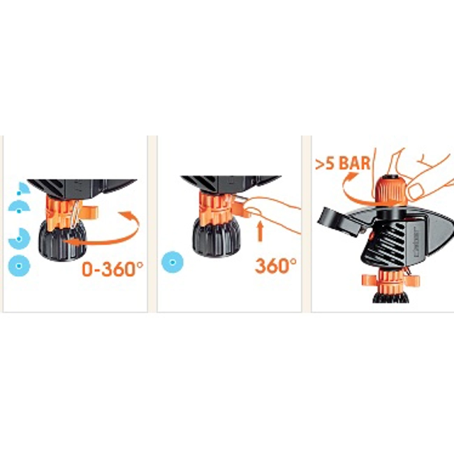 Vendita online Irrigatore Impact su picchetto